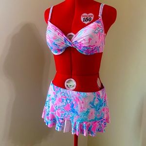 Lilly Pulitzer two piece swimsuit